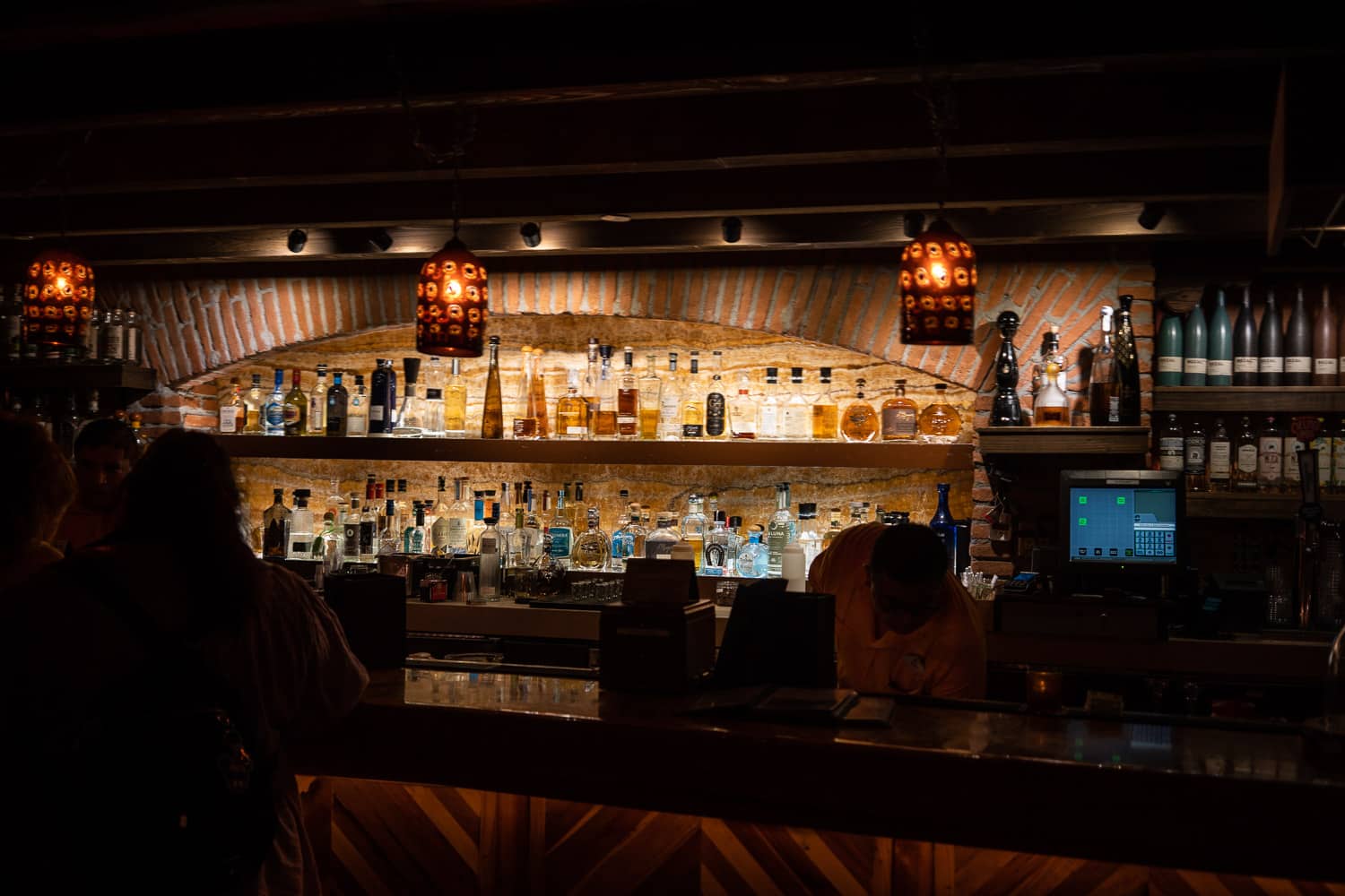 Bar at La Cava del Tequila, Epcot, Disney World in Orlando