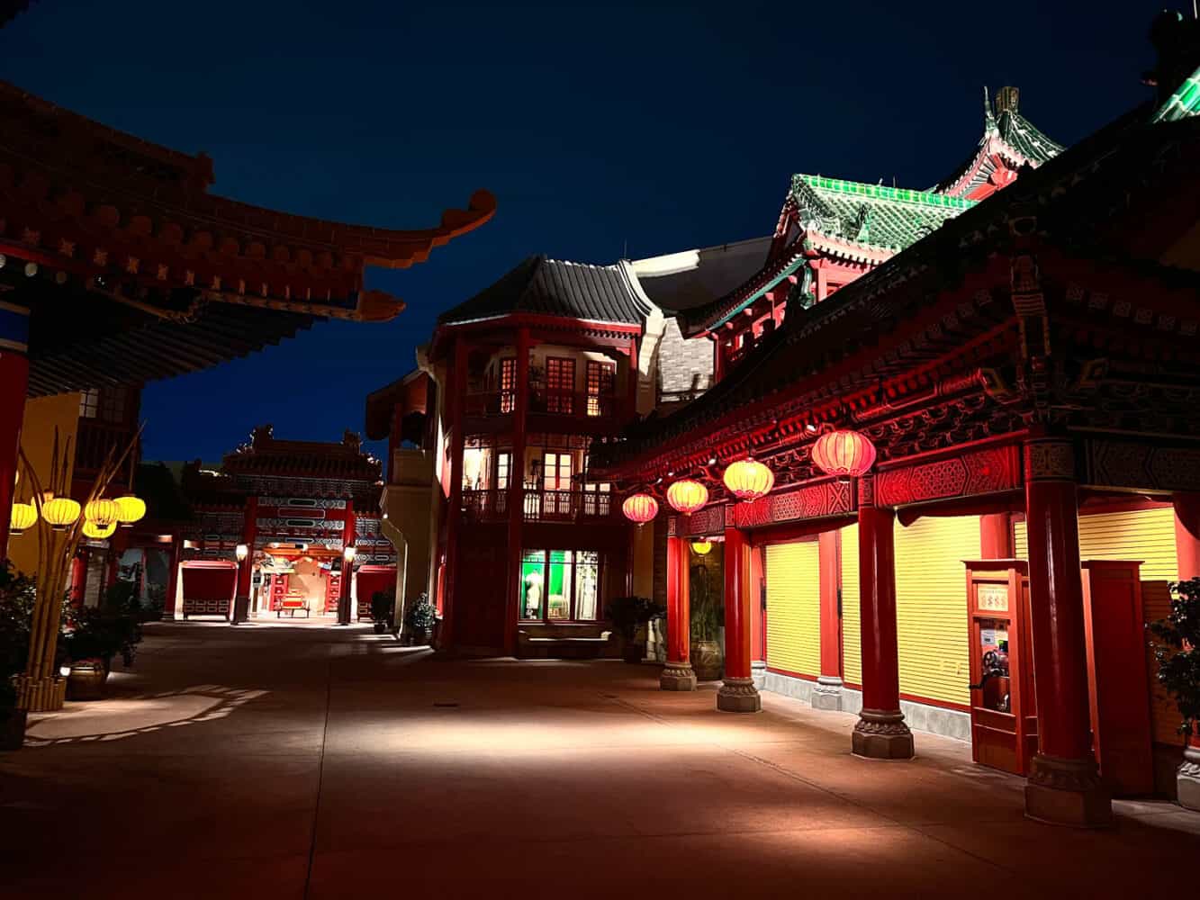 China Pavilion in the World Showcase at Epcot, Disney World Florida