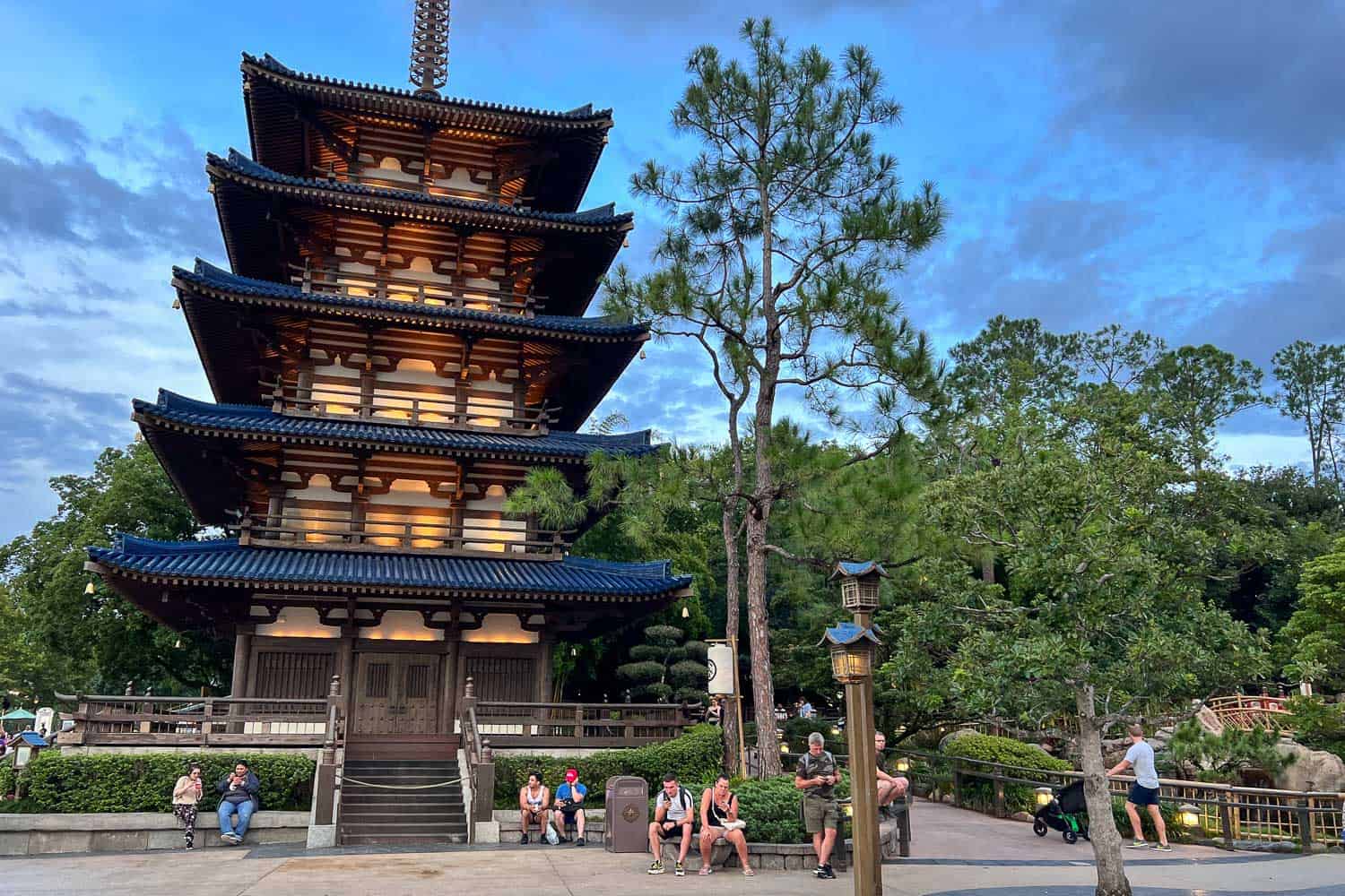 Japan Pavilion, World Showcase, Epcot, Disney World in Florida