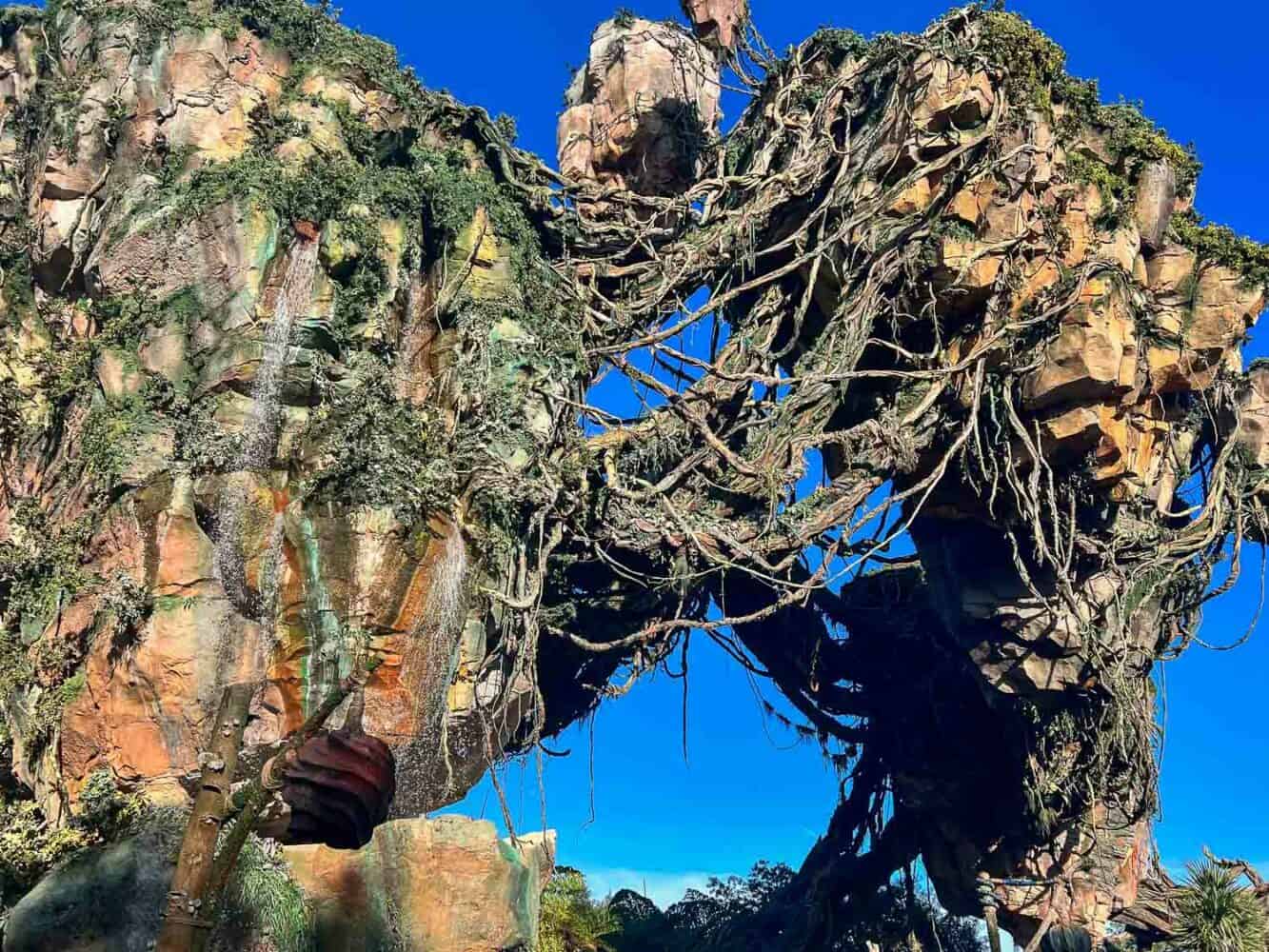 Mountains of Pandora with floating islands, Animal Kingdom, Disney World