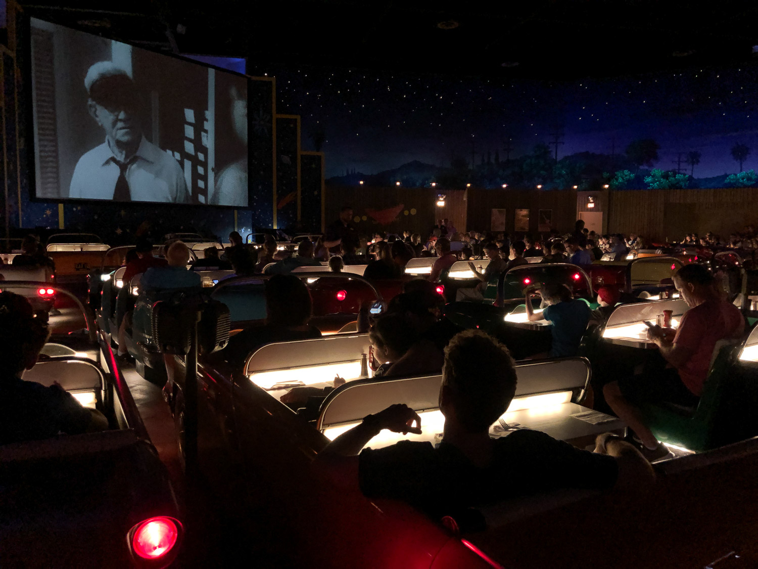 Sci-Fi Dine-In Theater, Hollywood Studios, Disney World, Orlando