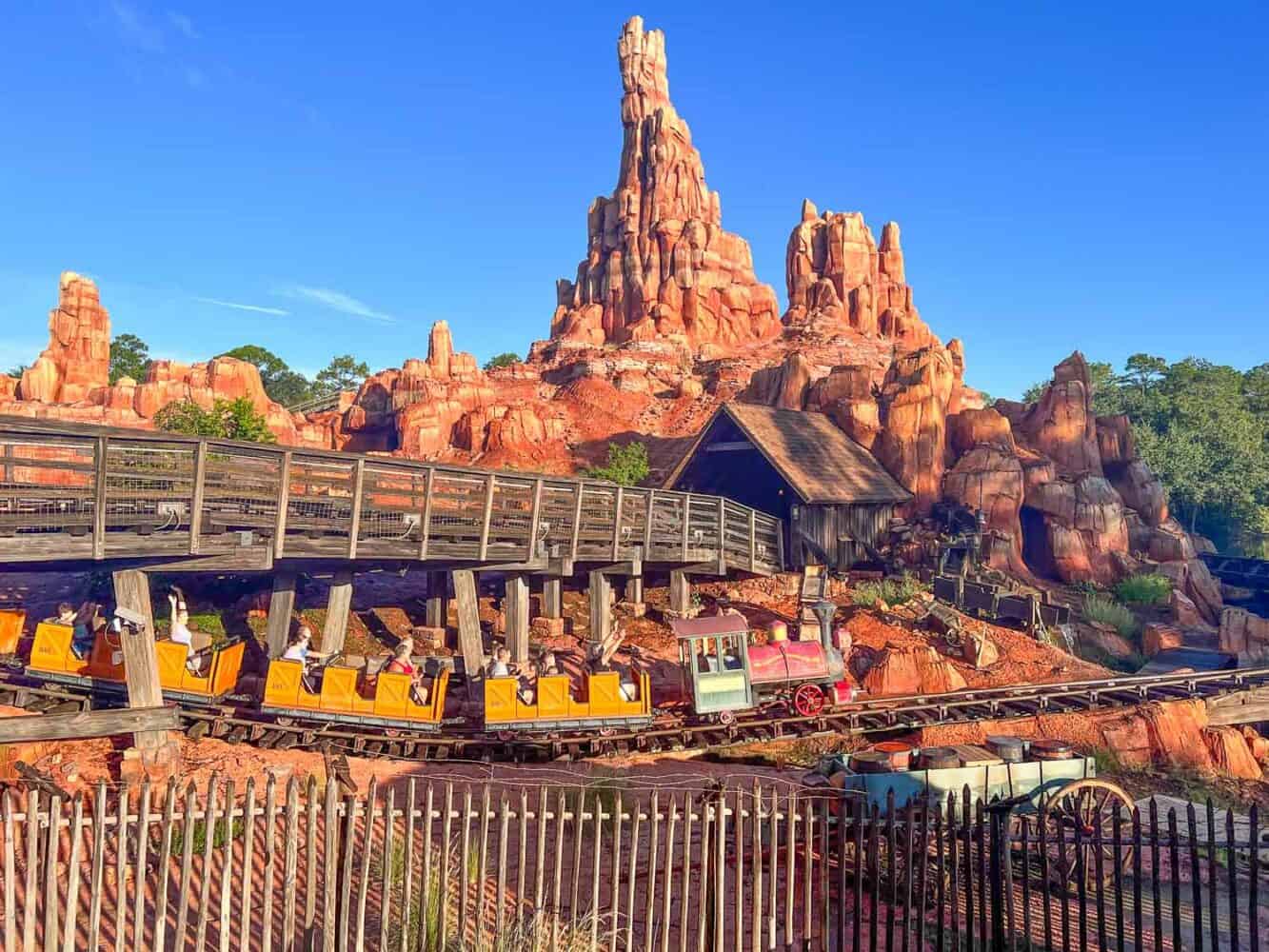 Thunder Mountain ride at Magic Kingdom, Disney World