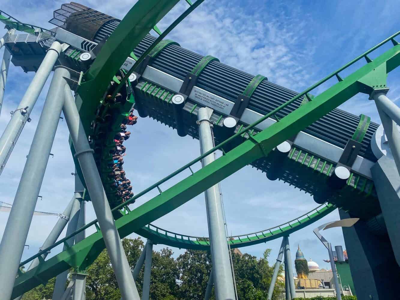 The Incredible Hulk Coaster, Islands of Adventure, Universal Orlando, Florida, USA