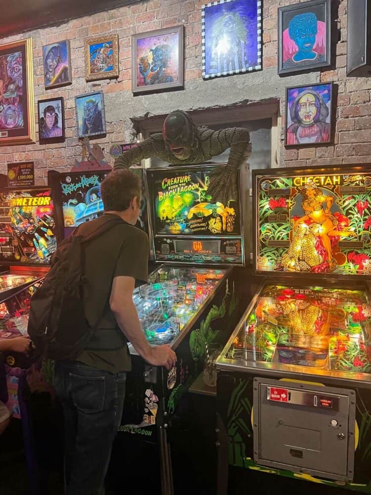 Creature from the Black Lagoon Pinball, Netherworld Arcade Bar, Brisbane, Australia