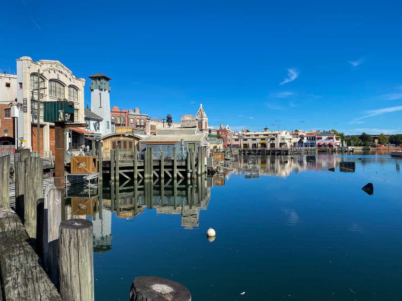 San Francisco wharf, Universal Orlando, USA