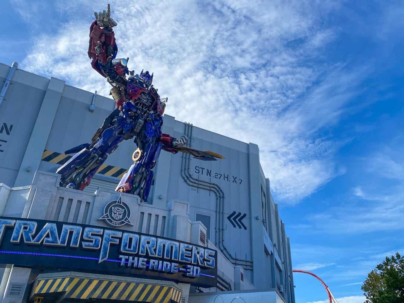 Entrance to the Transformers: The Ride 3D, Universal Orlando, USA