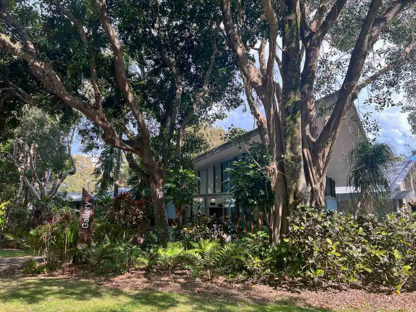 Exterior of Caloundra Regional Gallery, Queensland, Australia