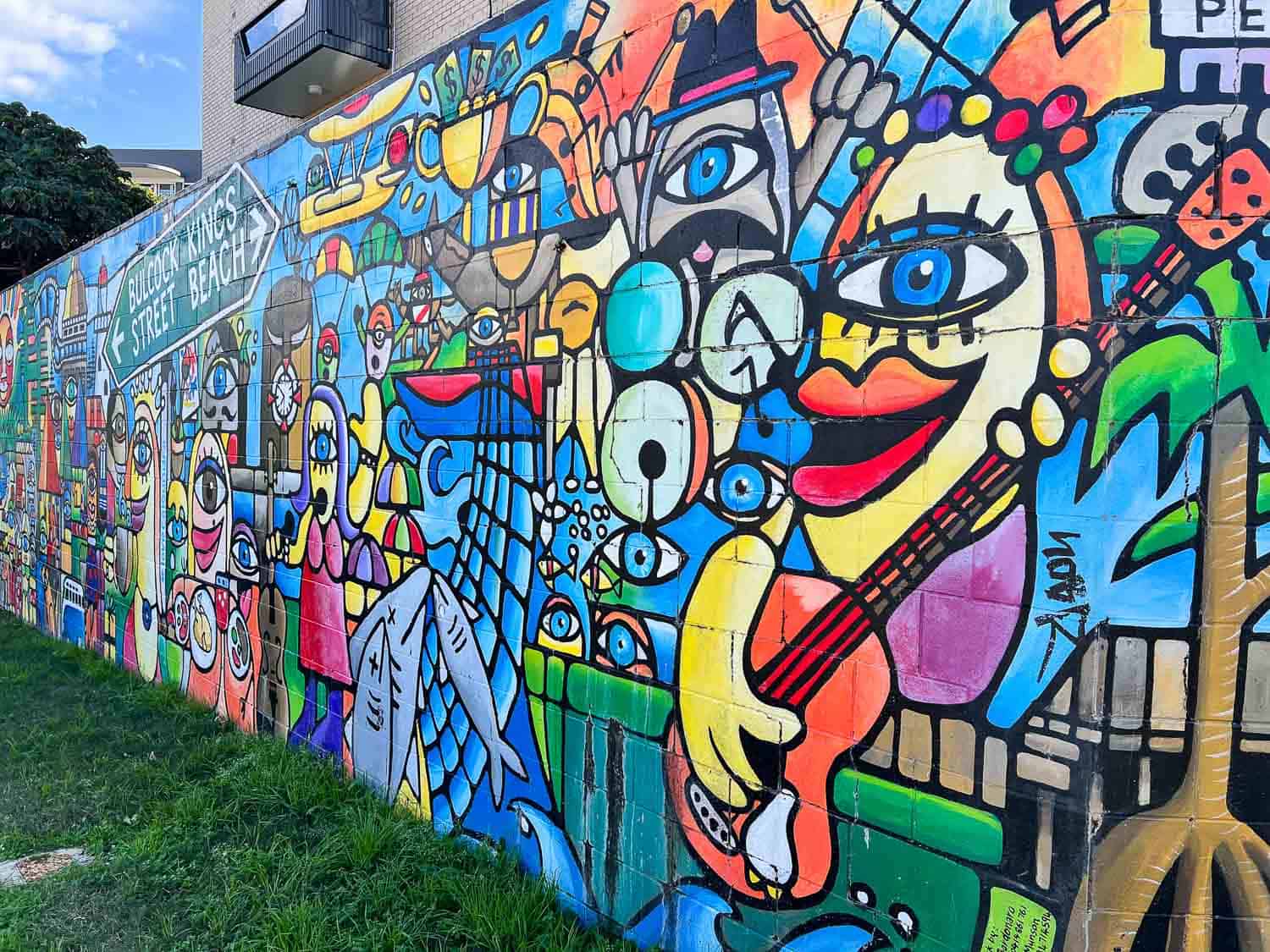 Caloundra street art, Queensland, Australia