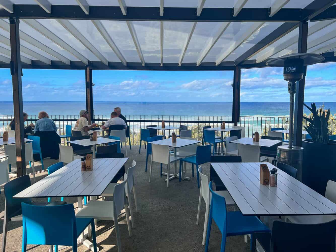 Sunshine Beach Surf Club is one of the best restaurants in Noosa for ocean views.