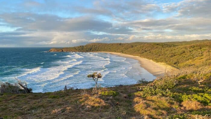 Alexandria Bay from the Noosa Coastal Walk in Noosa National Park, Queensland