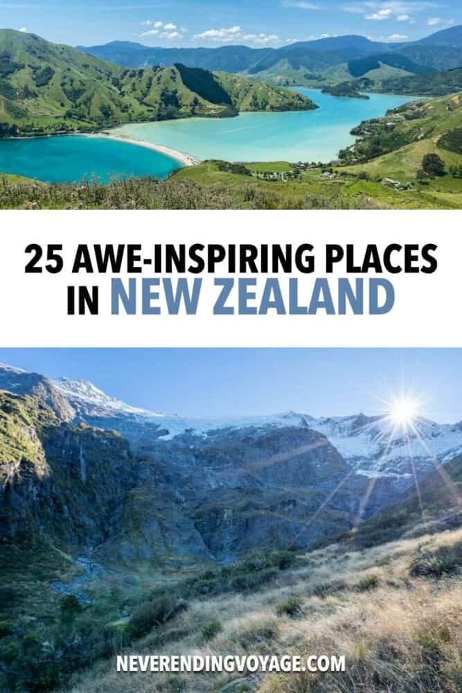 Beautiful New Zealand Pinterest pin