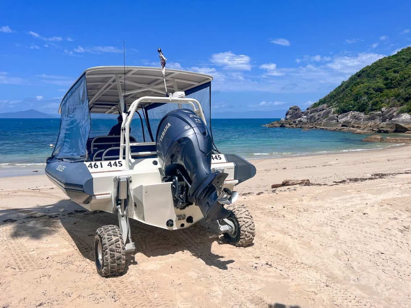 Boat, Bedarra Island Resort, Queensland, Australia