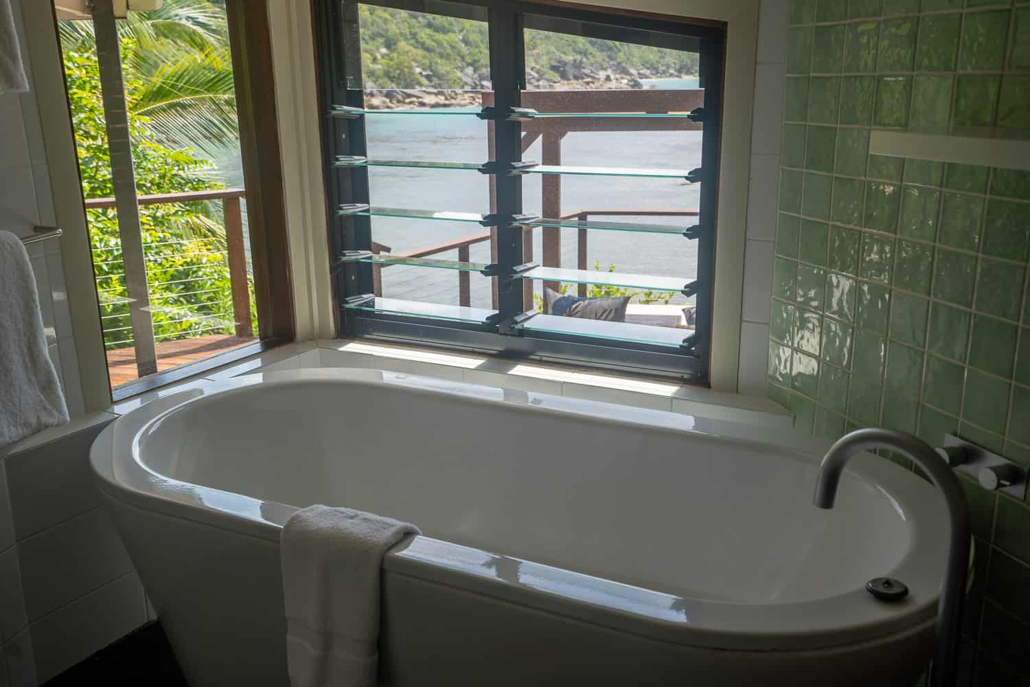 Bathroom, Treehouse Villa, Bedarra Island Resort, Queensland, Australia