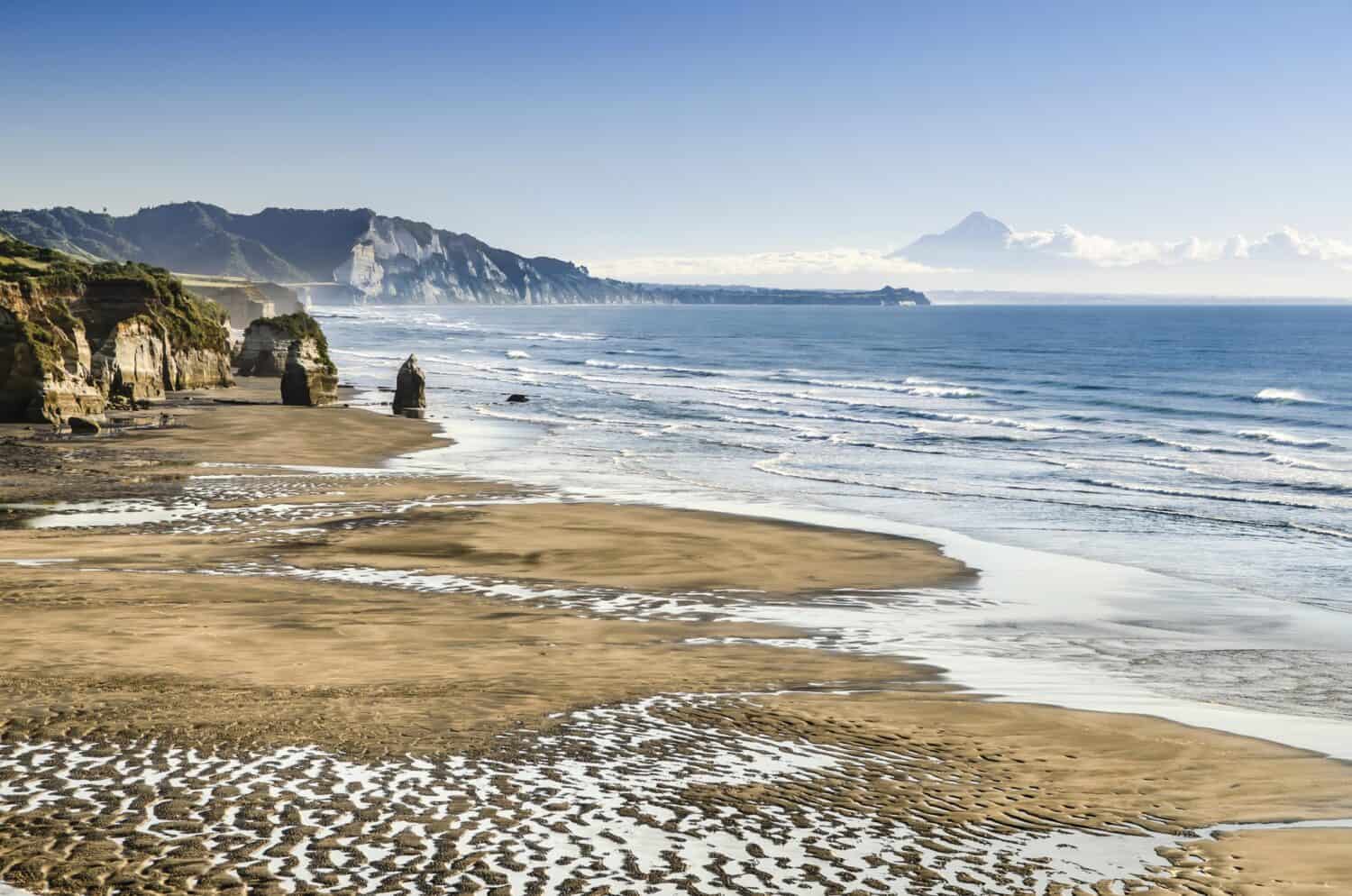 White Cliffs Beach, Taranaki, New Zealand