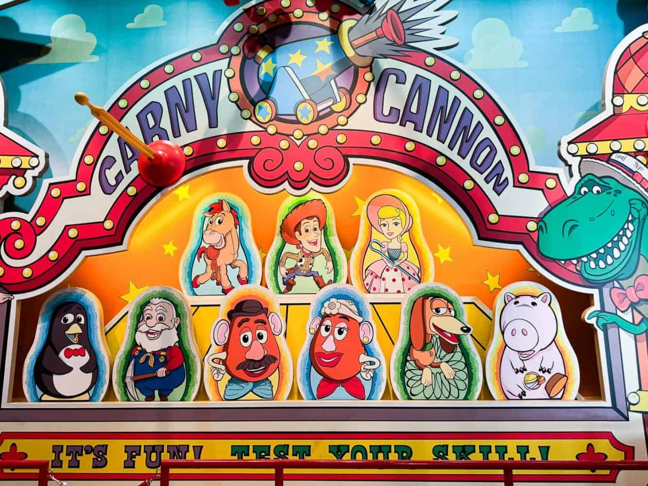 Toy Story Mania ride at Tokyo DisneySea