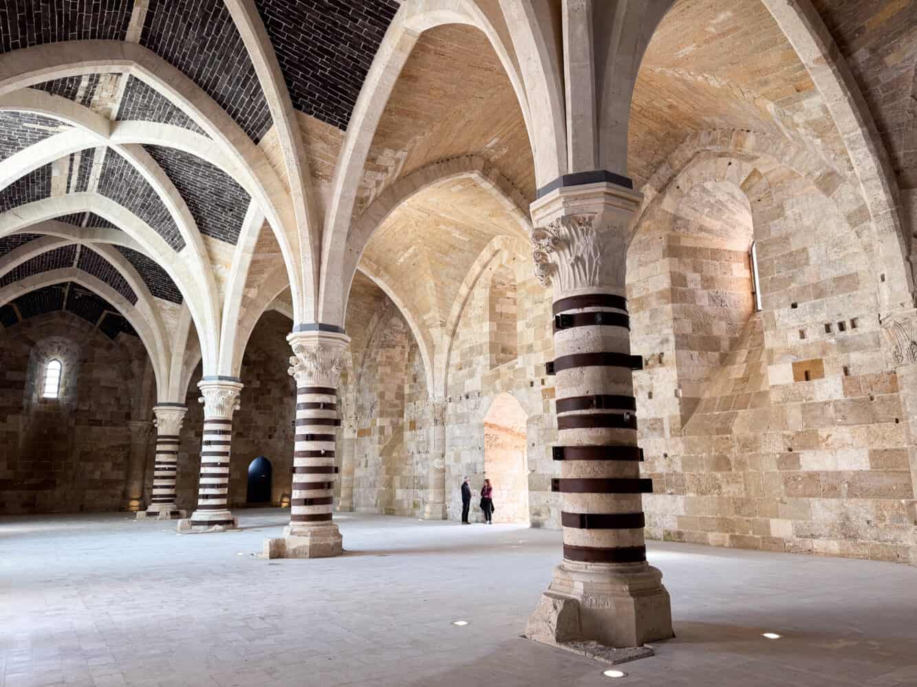 Inside Castello Maniace, Syracuse, Sicily