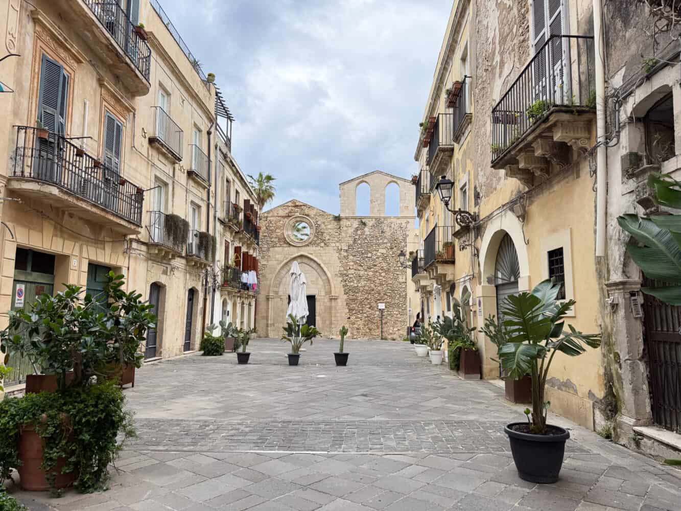 The Jewish Quarter in Syracuse, Sicily