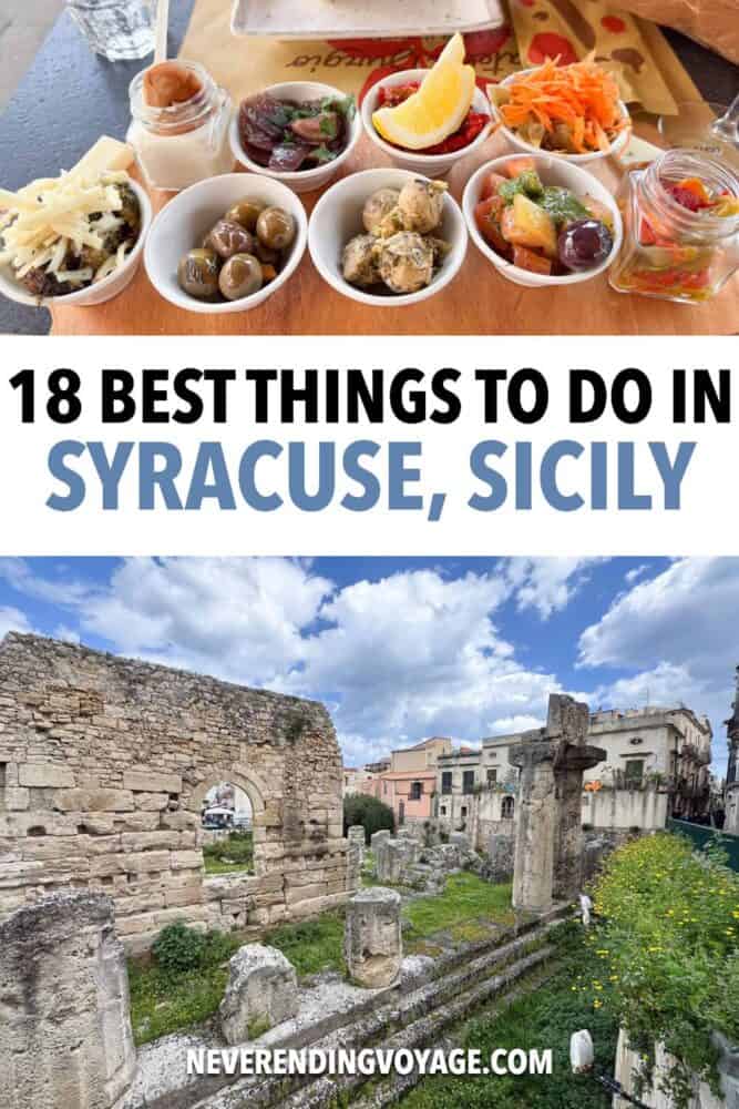 Syracuse Travel Guide Pinterest pin
