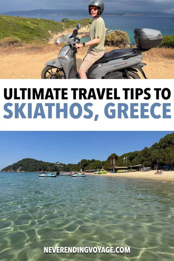 Skiathos Greece Travel Guide Pinterest pin