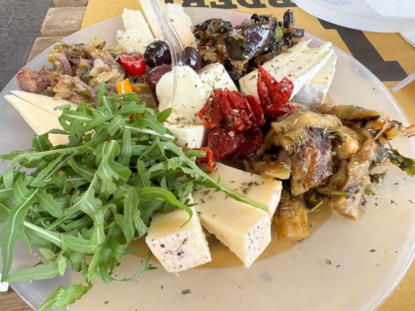 Ortigia Food Tour platter, Eastern Sicily, Italy