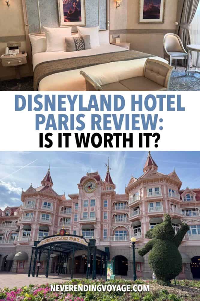 Disneyland Hotel Paris Review Pinterest pin