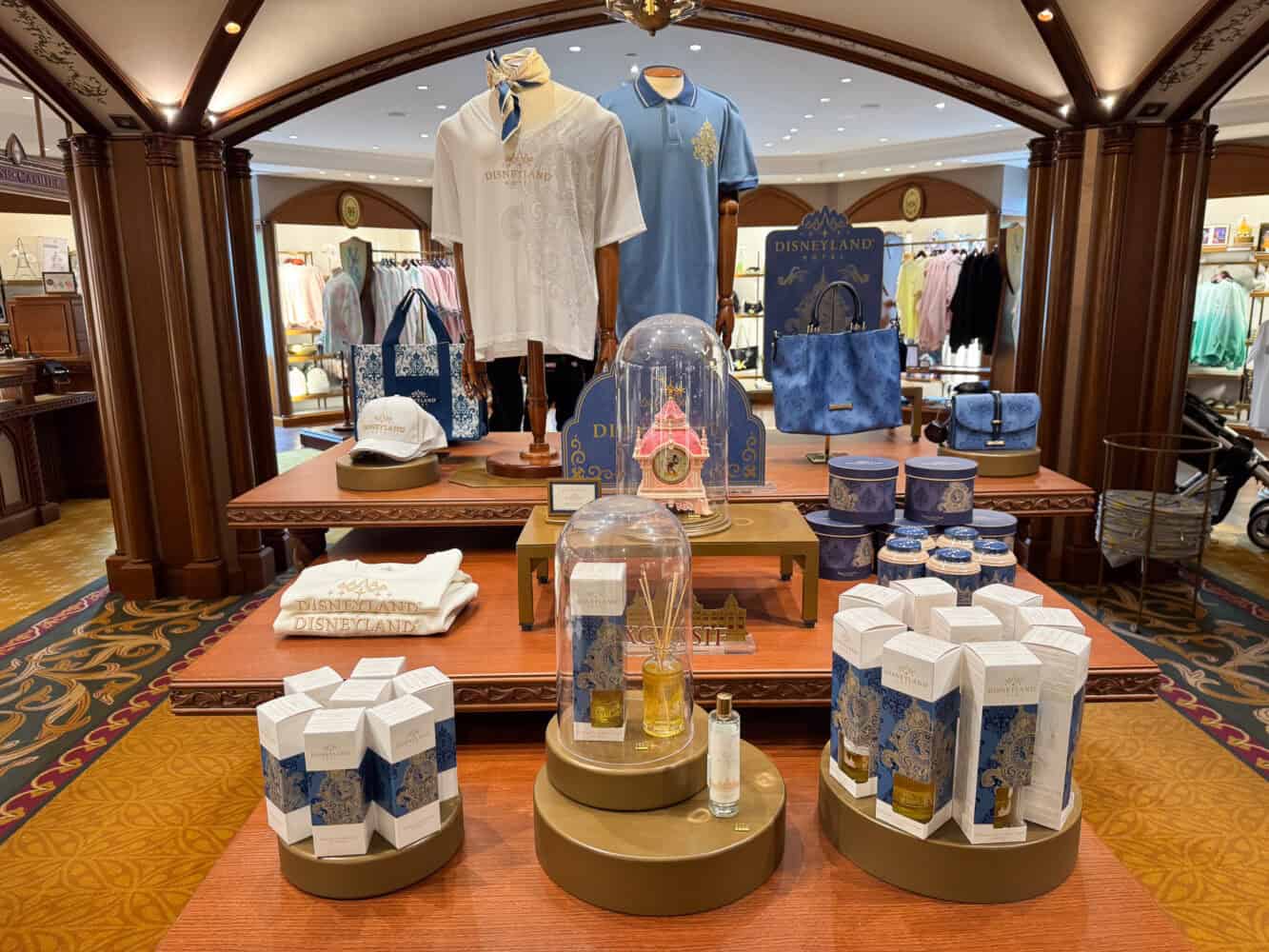 Display at the Royal Collection Boutique, Disneyland Hotel Paris