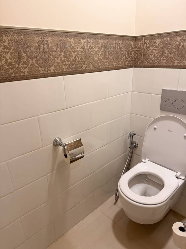 Toilet inside a Disneyland Hotel Paris room