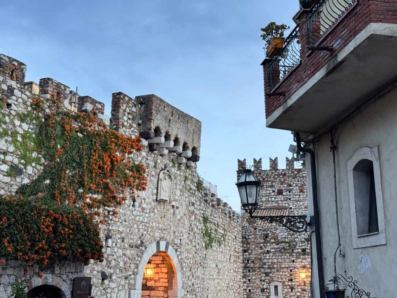 Porta Catania gate in Taormina, Sicily