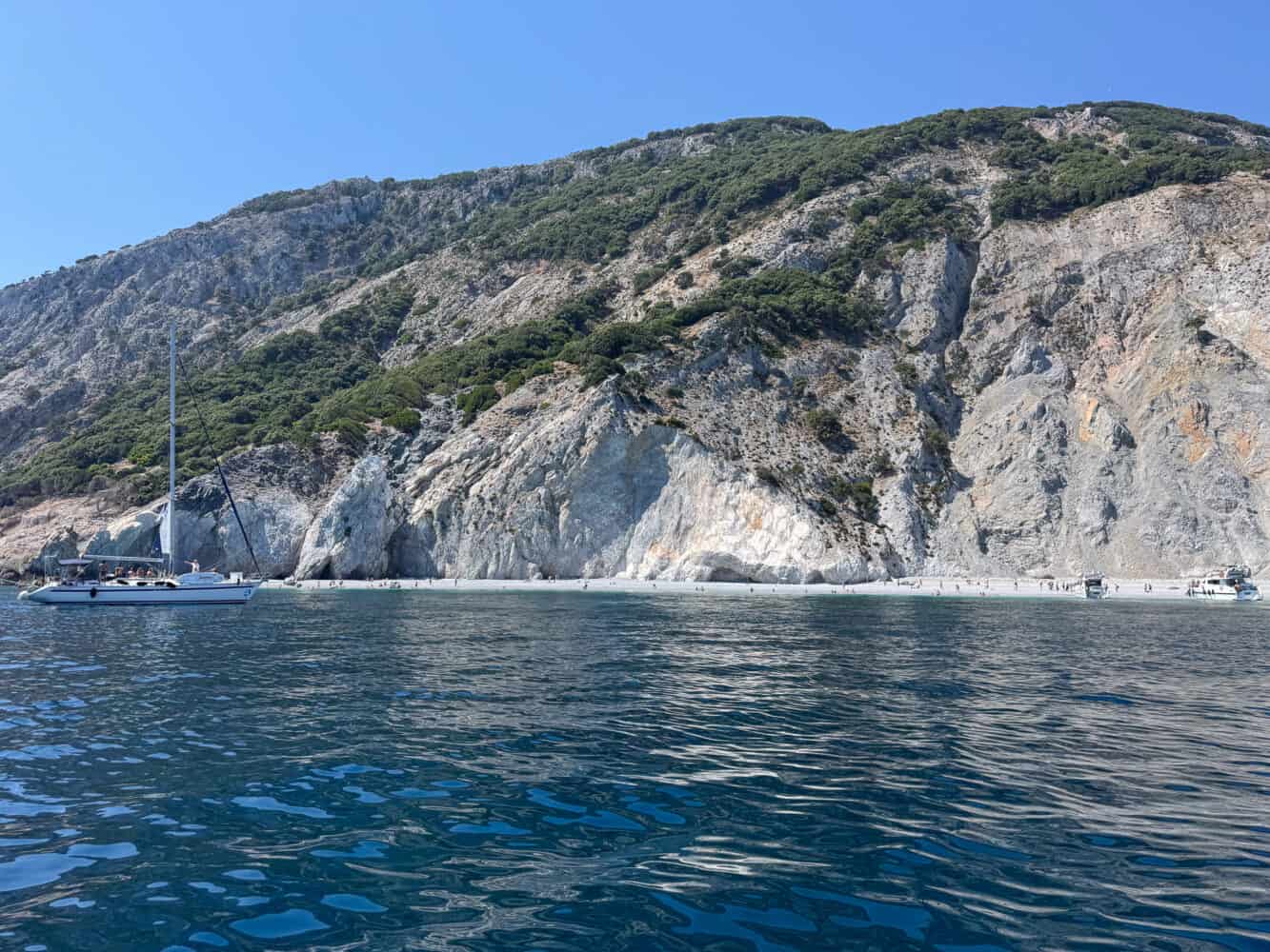 Lalaria Beach in Skiathos, Greece