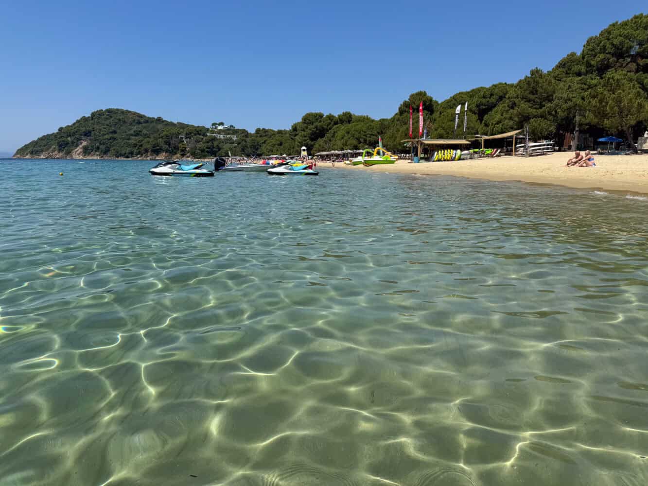 Koukounaries Beach in Skiathos, Greece