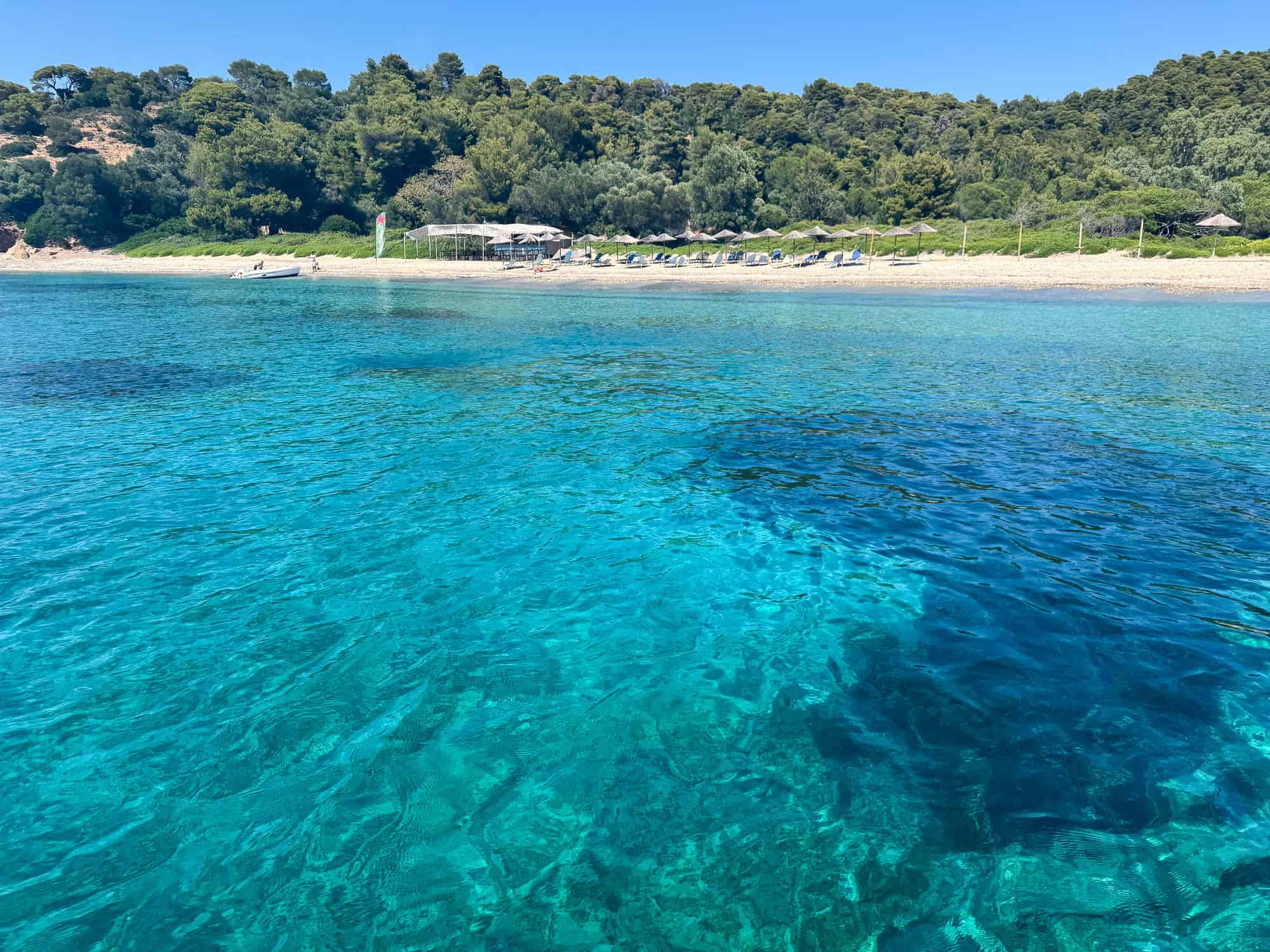 Tsougrias Island in Skiathos, Greece
