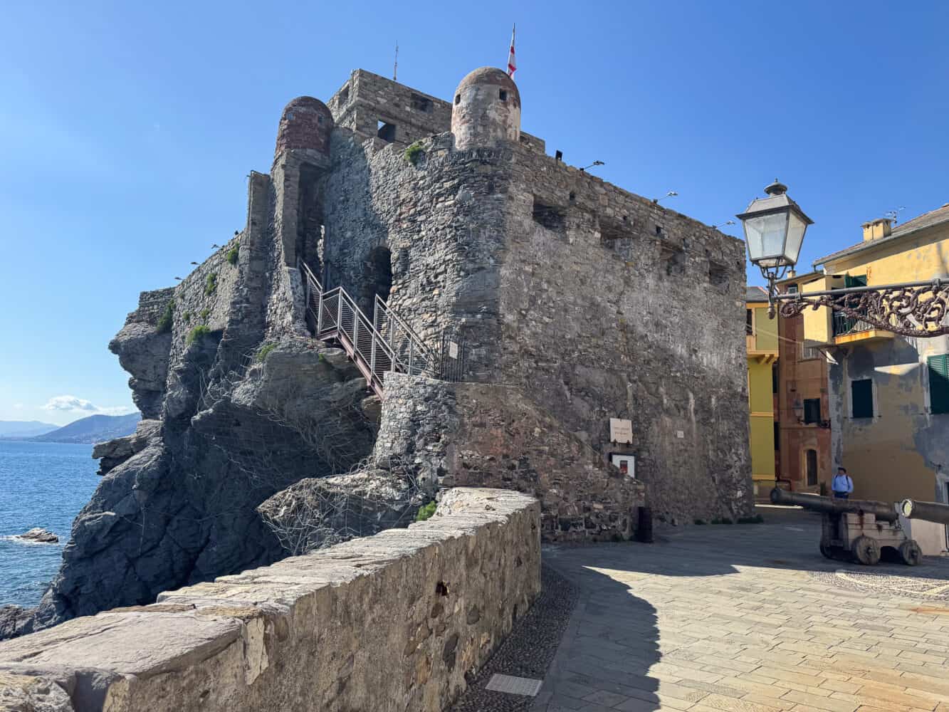 Castle Dragone in Camogli, Italy