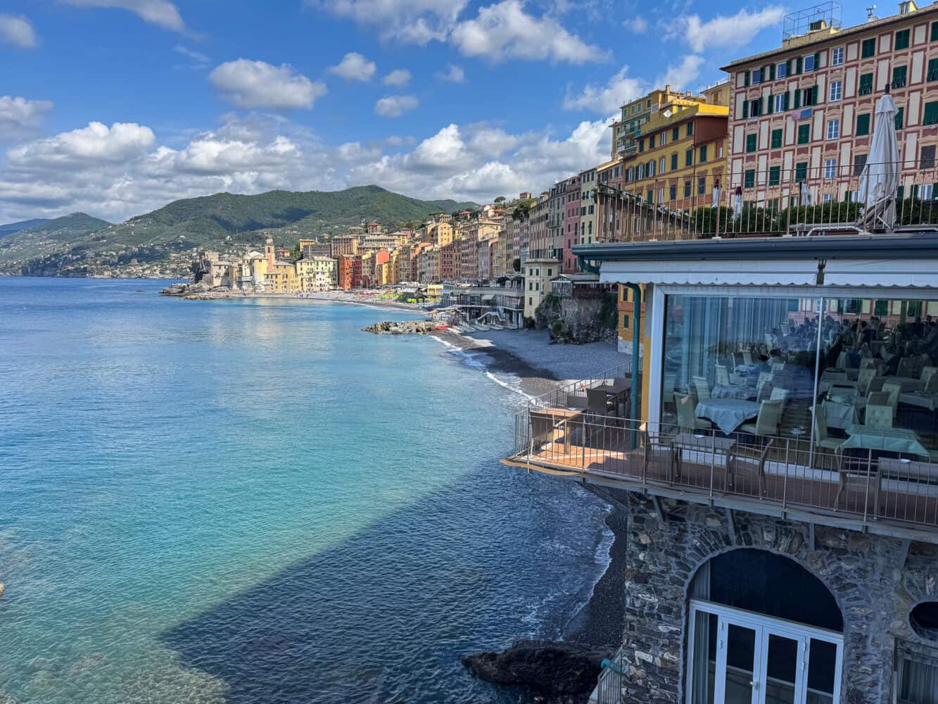 Il Doge restaurant at Hotel Cenobio dei Dogi in Camogli, Italy