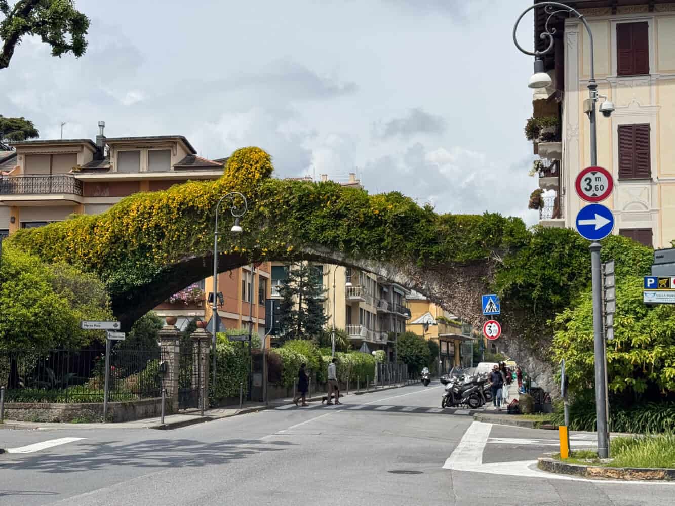 Hannibal Bridge in Rapallo, Italy