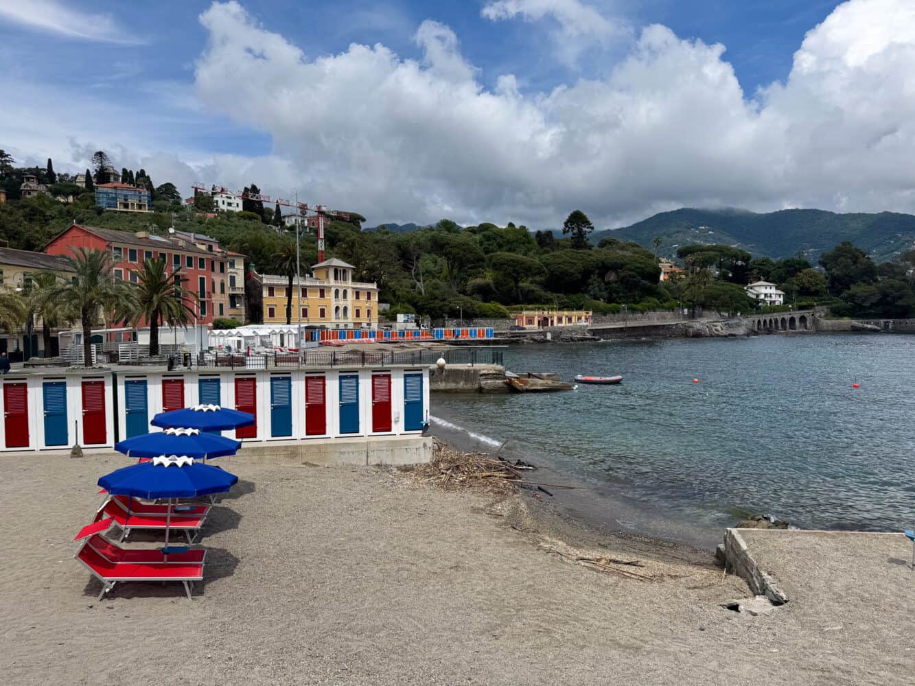 Spiaggia di San Michele di Pagana near Rapallo, Italy