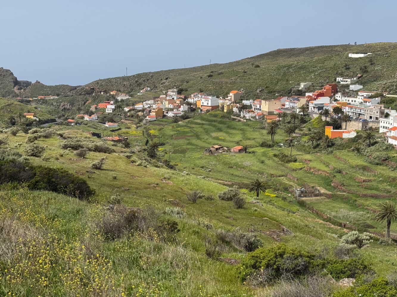 Village of Arure on La Gomera