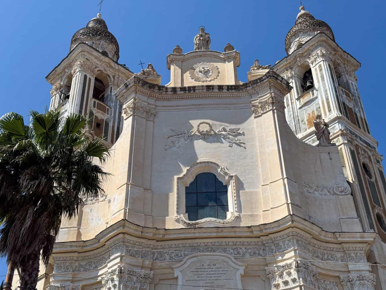 Chiesa di San Matteo in Laigueglia, Italy.