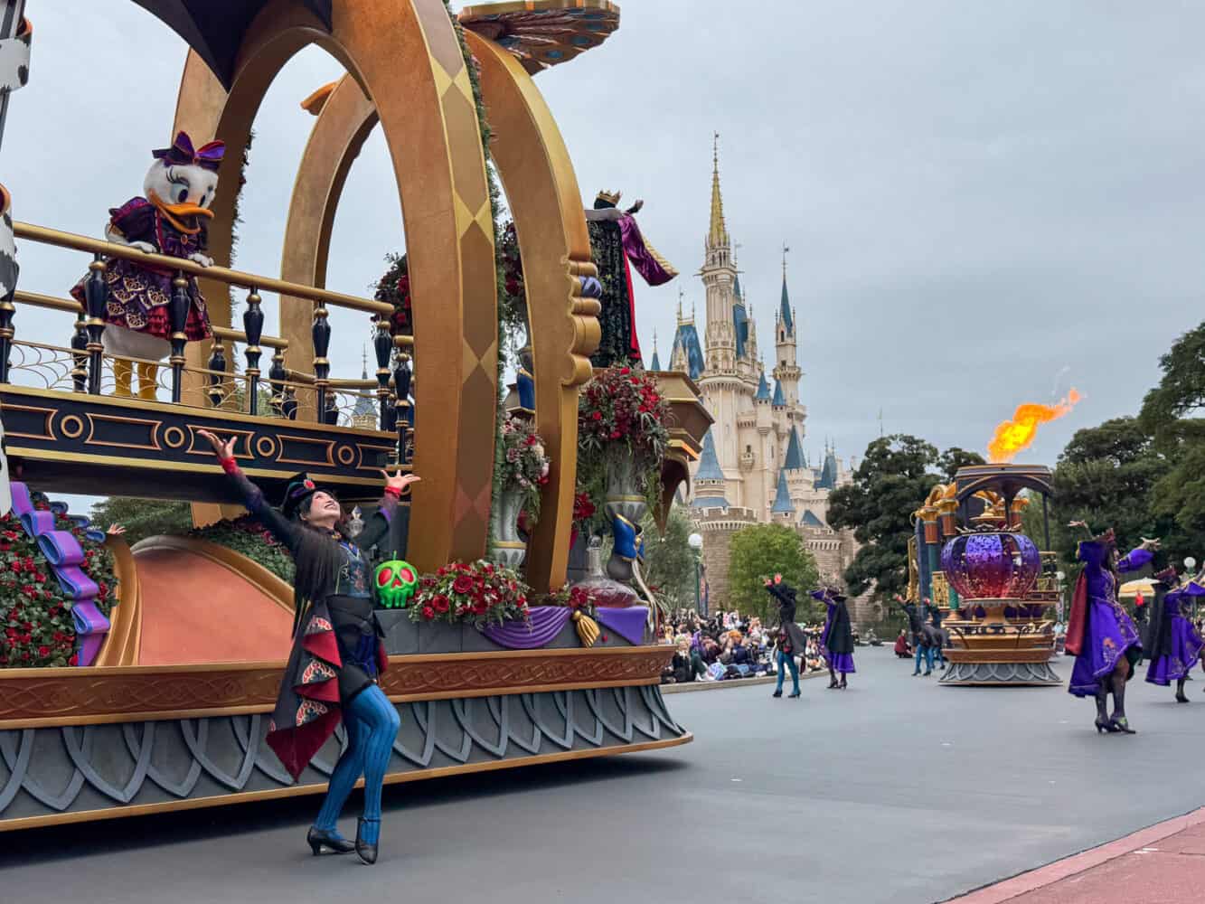 Halloween parade at Tokyo Disneyland with Premier Access.