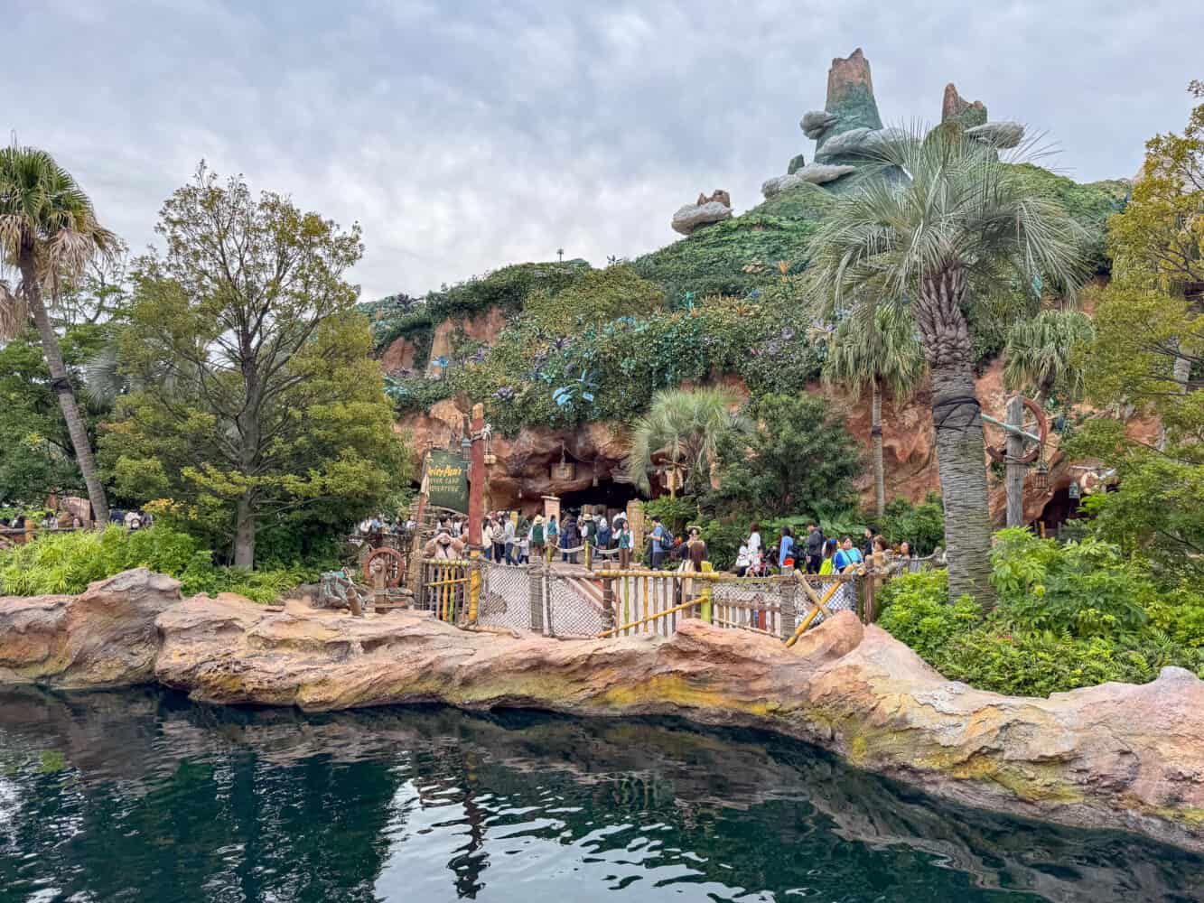 Outside the Peter Pan's Never Land Adventure ride at DisneySea.